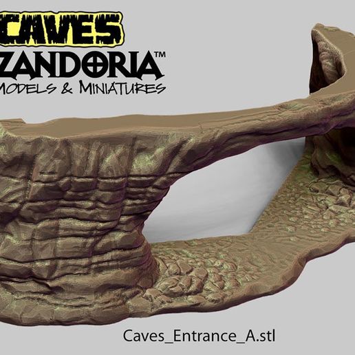 Caves_Entrance_A.jpg Caves, Modular terrain for Tabletop Games