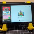 Switch-stand.jpg Fichier STL Nintendo Switch, Tablet (iPad, Amazon Fire 7) Support pour appui-tête de voiture・Modèle pour imprimante 3D à télécharger