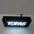 tofas-v3.jpg TOFAŞ Logo Lamp Graphic Illuminator