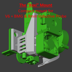 Thumbnail.png Fichier STL gratuit Support "Boxi" (V6 + Support BMG AIO)・Modèle à télécharger et à imprimer en 3D, CptShadows