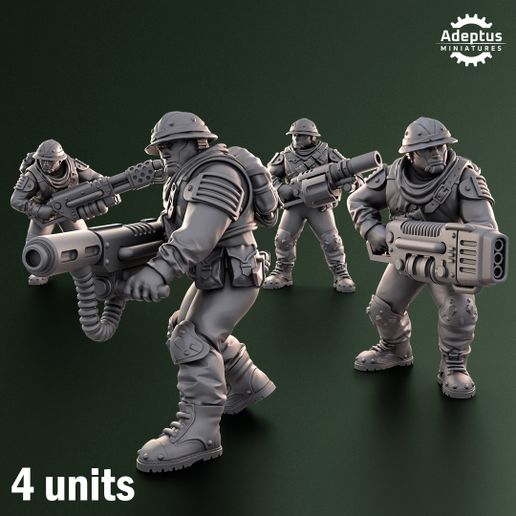 Special Weapons. Shadowmarch Battalion. Imperial Guard