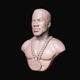 15.jpg Gucci Mane Bust 3D print model