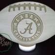 IMG_20230228_153359906.jpg Alabama Crimson Tide FOOTBALL LIGHT, TEALIGHT, READING LIGHT, PARTY LIGHT