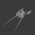 RecoveryPod05.jpg Zentraedi Recovery Pod with Flight Stand