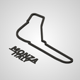 Monza.png Fichier 3D Pistes de la F1 2023・Objet pour impression 3D à télécharger