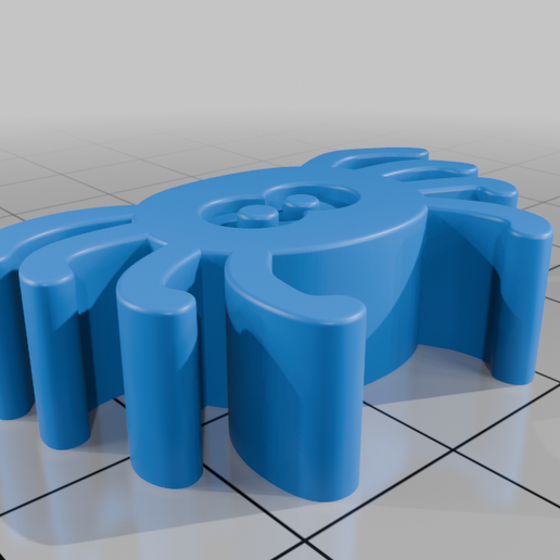 👌 Expanded Sensory Fidget Web for Halloween・Free 3D File for ・Cults