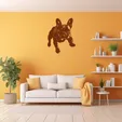 6.webp French Bulldog Running Wall Art
