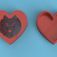 caja-corazon-leon.png 4 Mandala Heart Boxes Dog, Lion, Fox and Seahorse