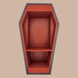 3d-printed-coffin-deck-box-vampire-casket-tcg-5.jpg Coffin Deck Box - Commander/EDH (Fits 100 Sleeved Cards) - Vampire / Halloween TCG Deck Holder