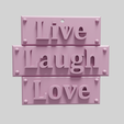lll5.png Live Laugh Love wall decor
