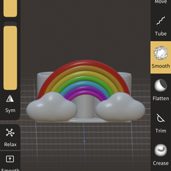 9F8FA0B5-2FD2-4A56-987C-B83947A2F5D5.png Fichier OBJ Porte-crayons arc-en-ciel tasses de rangement・Modèle à imprimer en 3D à télécharger