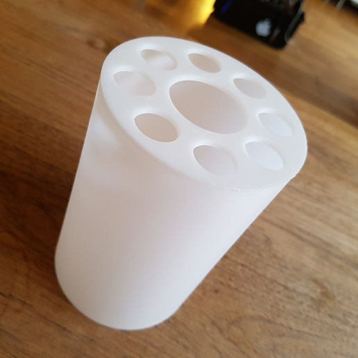 Round E27 Lamp Shade - 3D model önizlemesi