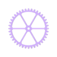 Rueda dentada paso2mm 40dientes grosor5mm.stl Pinion and rack (PACK)