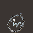addams-stl.png Archivo STL Colgante de collar giratorio Miércoles Addams・Modelo para descargar y imprimir en 3D