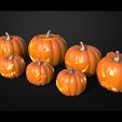 3.jpg Spooky Spectacular: 3D Printable Halloween Pumpkin Collection