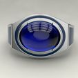 Ring-R2D2-2.jpg STL file Ring with enamel R2D2・3D print design to download