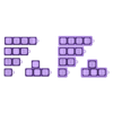 KEYCAPS.stl Coleção de Fidget Clickers para Teclado BTS