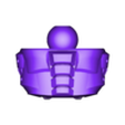 Waist_Back_Black.stl STL-Datei Eine Spartaner-Actionfigur kostenlos・3D-Druck-Modell zum herunterladen