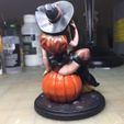 IMG_8609a.jpg Witch Pinup - Pumpkin 3D print model