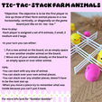Pic-2024-03-17T183629.448.png Tic-Tac-Stack Farm Animals Board Game / 3MF Included