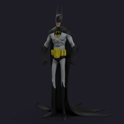 batman.286.jpg Free STL file Batman- Stylized・3D printer design to download