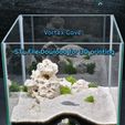 3D-printed-aquarium-cave-fish-hideout-pleco-cave-shrimp-shelter-fish-breeding-cave-betta-hideout-rep.jpg Aquarium & Terrarium Vortex Cave | Pet Hide | Terrarium Decoration | Aquarium, Terrarium, Vivarium Safe | DIY 3D Printable File