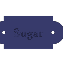 0.png Horse Stall Name Plate - SUGAR