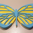 ButterflyPrinted.png Butterfly Magnet