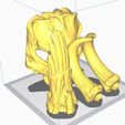 30.jpg 3D file Mythosaur Skull High Quality - Mandalorian Starwars Movie・Template to download and 3D print