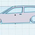 Web-capture_23-11-2023_162516_www.tinkercad.com.jpeg Civic EF Si B16 Silhouette Keyring