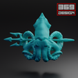 untitled.png Trident Squid Hair Clip