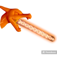 PhotoRoom-20230501_154604.png #LAMPSXCULTS Flaming Charizard: Light your way with style and power