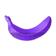 Banana_for_Scale_Metric.stl Banana for Scale Metric