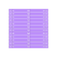 F a top beam plate (H0).stl MJS2310-H0 PONT FERROVIAIRE DE MASSONGEX (MASSONGEX RAILWAY BRIDGE IN SWITZERLAND), H0 GAUGE FOR 3D PRINTING