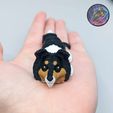 403637036_307206271680727_2275911397488454072_n.jpg Baby Dog and Cat Flexi Keychains (Set of 8.)