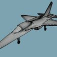 AIDC_F-CK-1A_Wireframe.jpg AIDC F-CK-1A Ching-kuo - 3D Printable Model (*.STL)
