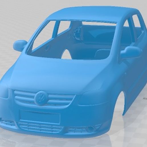 Volkswagen-Fox-2005-1.jpg 3D file Volkswagen Fox 2005 Printable Body Car・3D print design to download, hora80