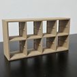 Without_drawers.jpeg Cube Storage Shelf –  Inspired by IKEA Kallax
