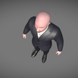 5.png Cartoon Character - Bald Man in Suit