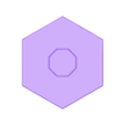 octagonal_free_base.stl Hexagone & Donjons - Cabine