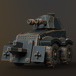 RenderKit.87.png STL-Datei KRIEGSWAGEN KRIEGSHAMMERWAGEN kostenlos・Modell für 3D-Druck zum herunterladen