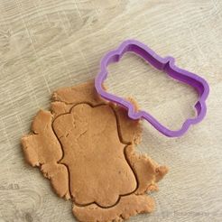 plate 27_03.jpg STL file Plate 27 cookie cutter for professional・Model to download and 3D print