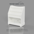MINI-furniture-Madison-Standalone-Bookrack,-POTTERY-BARN.png Miniature Bookrack Madison Standalone Bookrack, Mini Pottery Barn-inspired Furniture, Miniature Bookcase