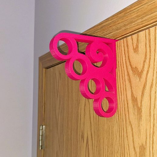Clothes Hangers with 4 slots for Doors (stl)