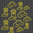 Screenshot-2023-06-21-at-6.26.15-PM.png Cowboy boot and hat - polymer clay cutters - six sizes