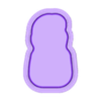 MaoriTikiBase.stl Зеленая форма для бомбочек для ванны "Тики" - Коммерческая лицензия