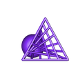 string-tetrahedron3-with-base.stl Tetraedro de cuerda