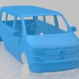 Volkswagen-Transporter-T6-2020-2.jpg Volkswagen Transporter T6.1 2020 Printable Body Van