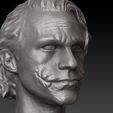 12.jpg ONE12 Scale Head - Heath Ledger- Joker TDK - Movie ver.
