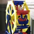 _3058333.JPG 3D file Large wheel on Playmobil scale・3D printable model to download